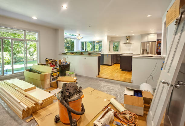 Professional Kitchen Flooring technician working in Morristown, MN